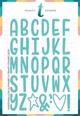 Marshmallow Alphabet Die Set