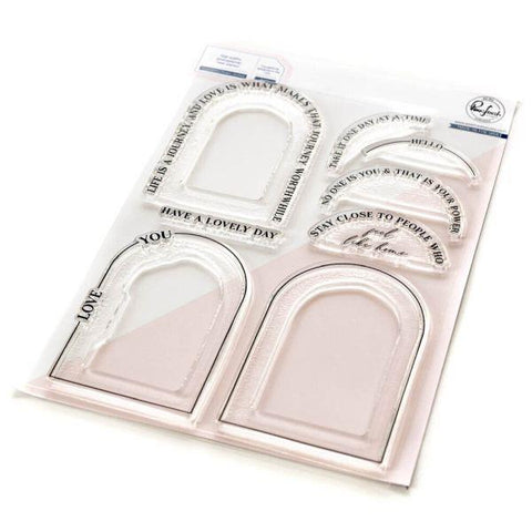 Around the Shape:  Arches Clear Stamps