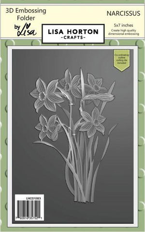 Narcissus - Embossing Folder