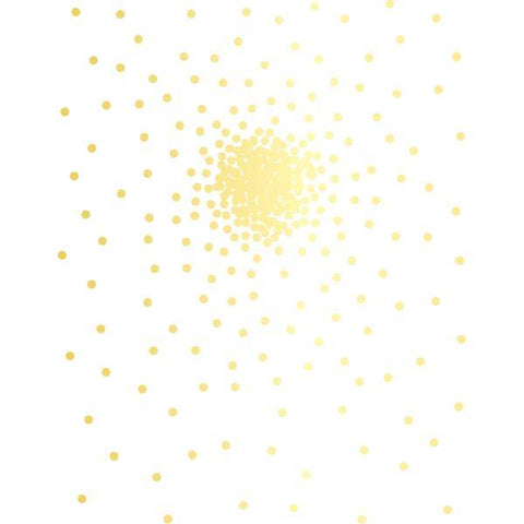 Confetti Dot Hot Foil Plate