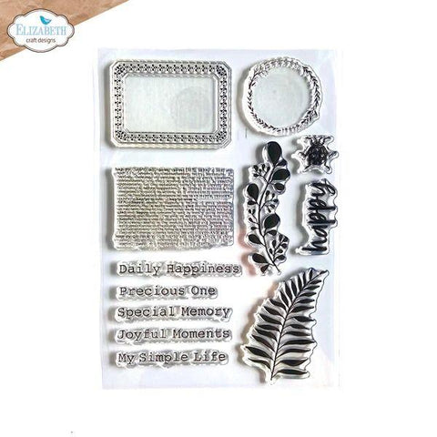 Everthing's Blooming - Clear Stamps - Happy