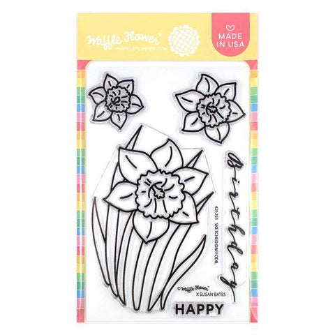Sketched Daffodil - Clear Stamps