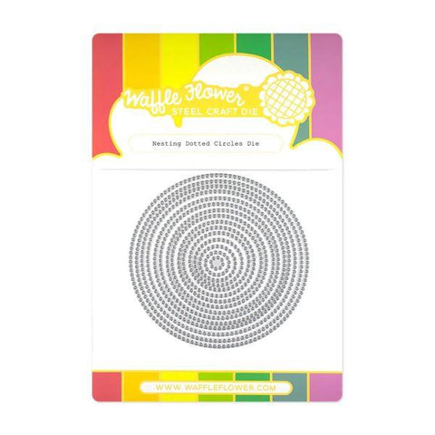 Nesting Dotted Circles Dies