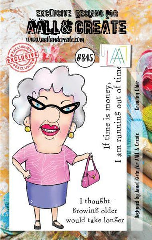 Growing Older - Clear Stamps