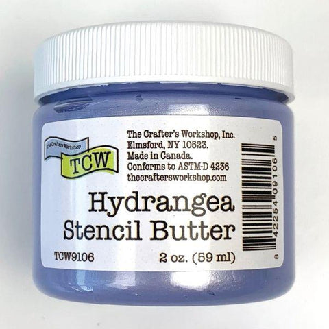 Stencil Butter - Haydrangea