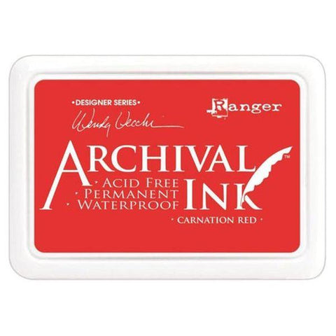 Archival Ink Pad - Carnation