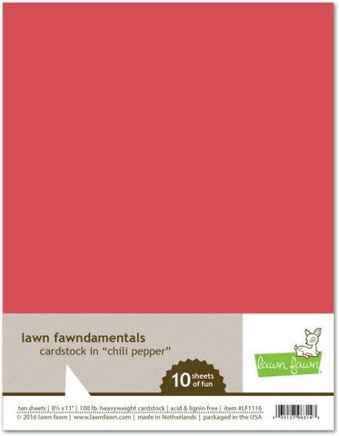 Cardstock - Chili Pepper