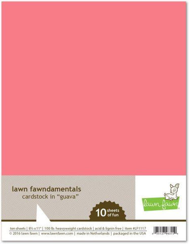 Cardstock - Guava