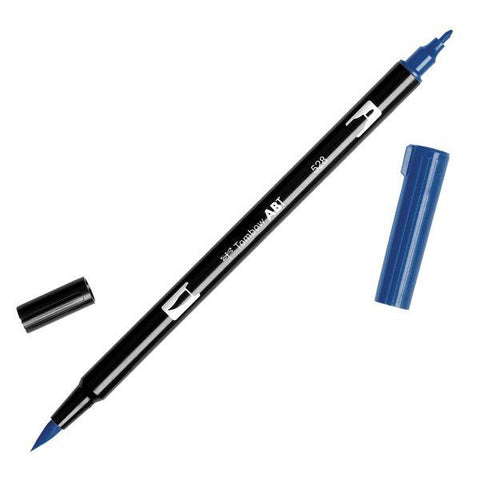 Dual Brush Marker - Navy Blue - 528