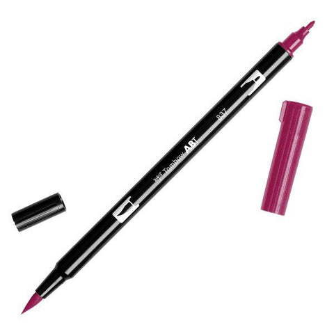 Dual Brush Marker - Wine Red - 837