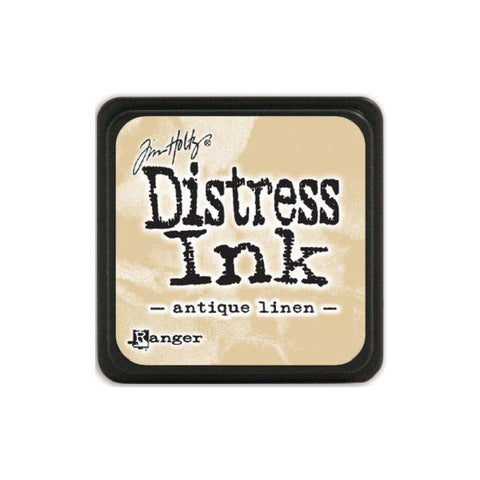 Mini Distress Ink Pad - Antique Linen