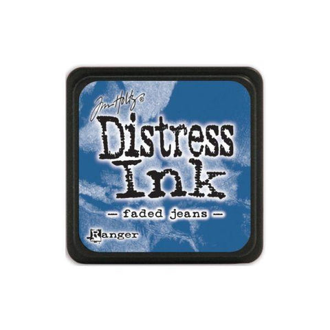 Mini Distress Ink Pad - Faded Jeans