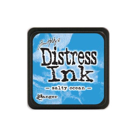 Mini Distress Ink Pad - Salty Ocean