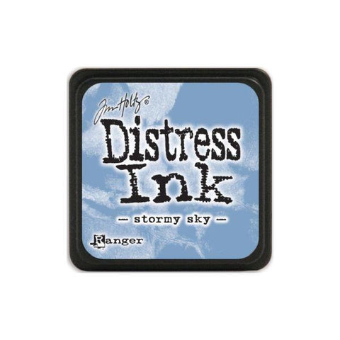 Mini Distress Ink Pad - Stormy Sky