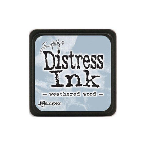 Mini Distress Ink Pad - Weathered Wood