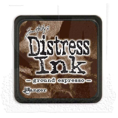 Mini Distress Ink Pad - Ground Espresso