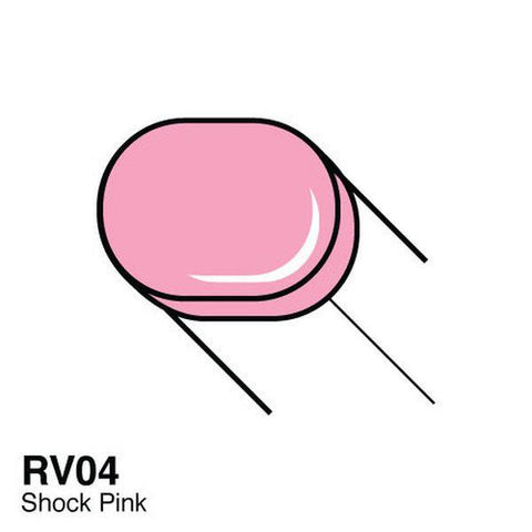 Copic Sketch Marker - RV04 - Shock Pink