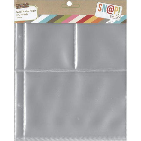 Snap Pocket Pages - 6 x 8