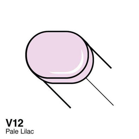 Copic Sketch Marker - V12 - Pale Lilac
