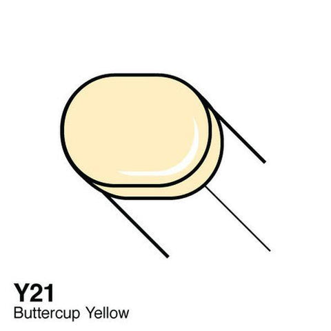 Copic Sketch Marker - Y21 - Buttercup Yellow