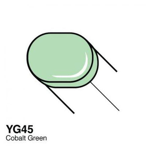 Copic Sketch Marker - YG45 - Cobalt Green