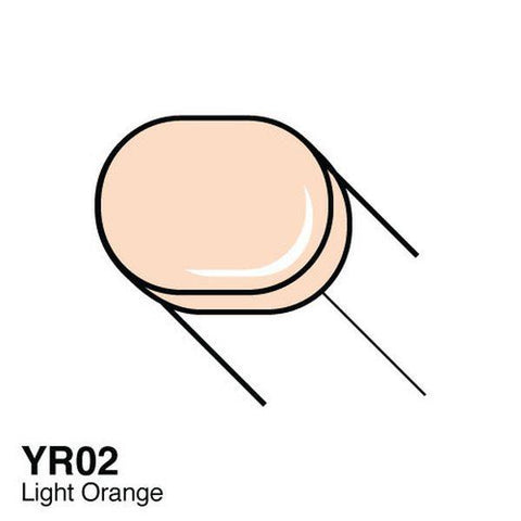 Copic Sketch Marker - YR02 - Light Orange